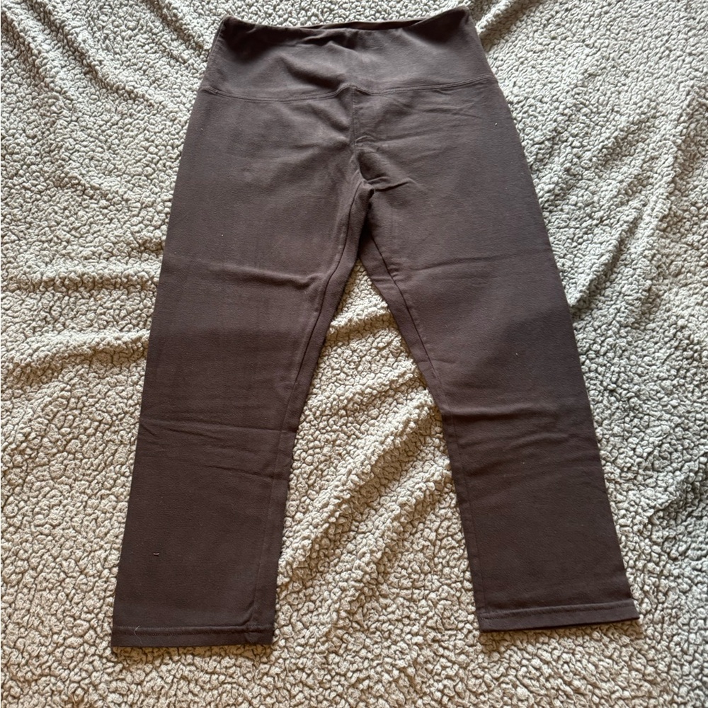 Tribal gray Leggings crop style size medium